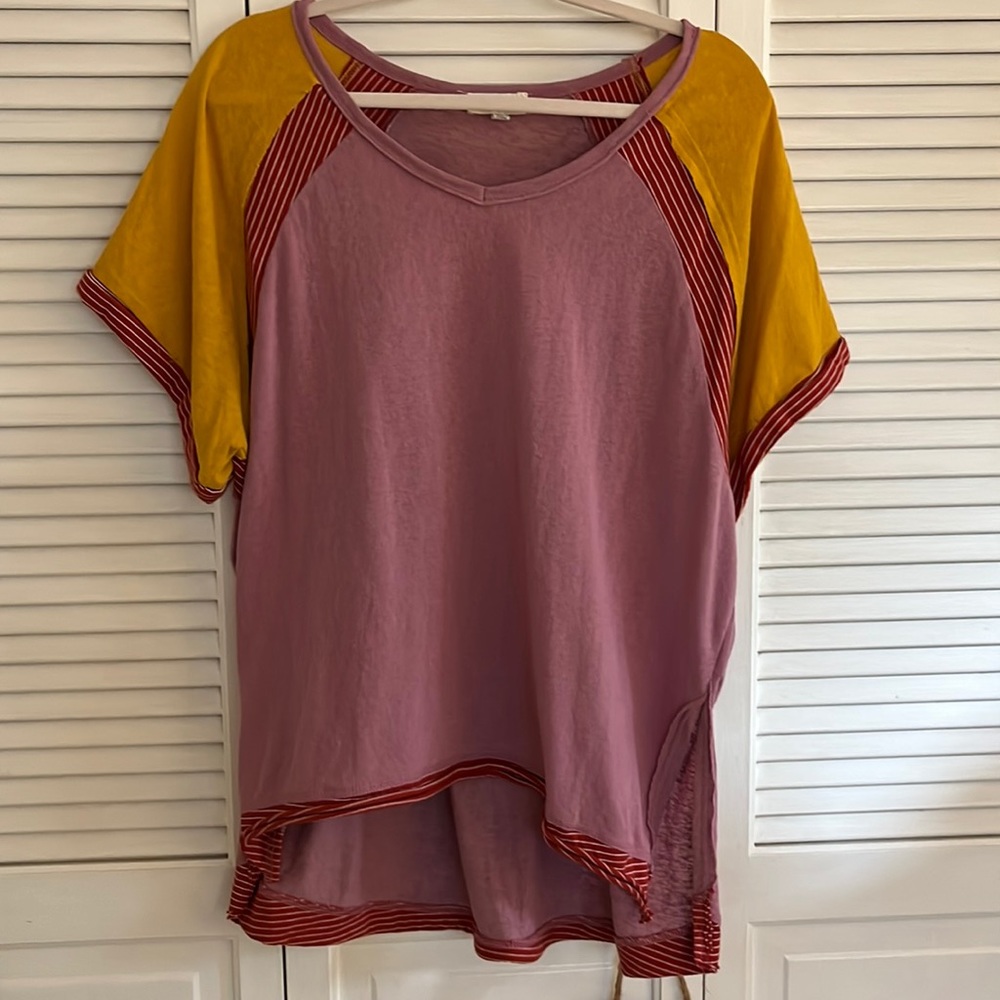 Umgee flowy multi color top
